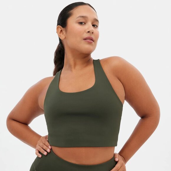 Girlfriend Collective Paloma Racerback Sports Bra Terrace XS NWT - Picture 1 of 9